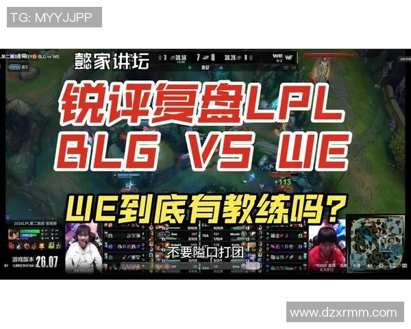 赛后复盘分析：BLG与WE在比赛中的团队配合与战术执行
